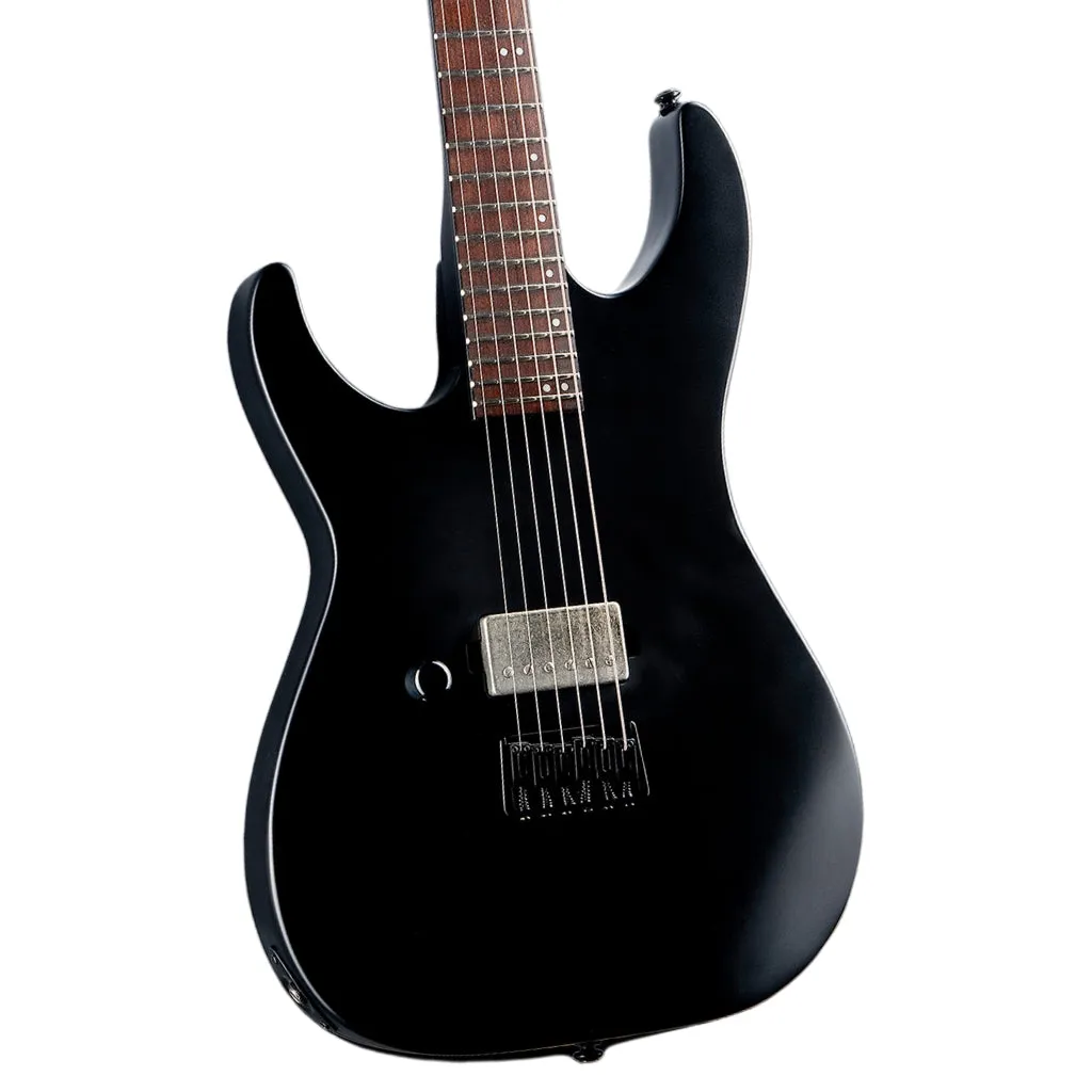 ESP LTD M-201 HT Left-Handed Electric Guitar - Black Satin