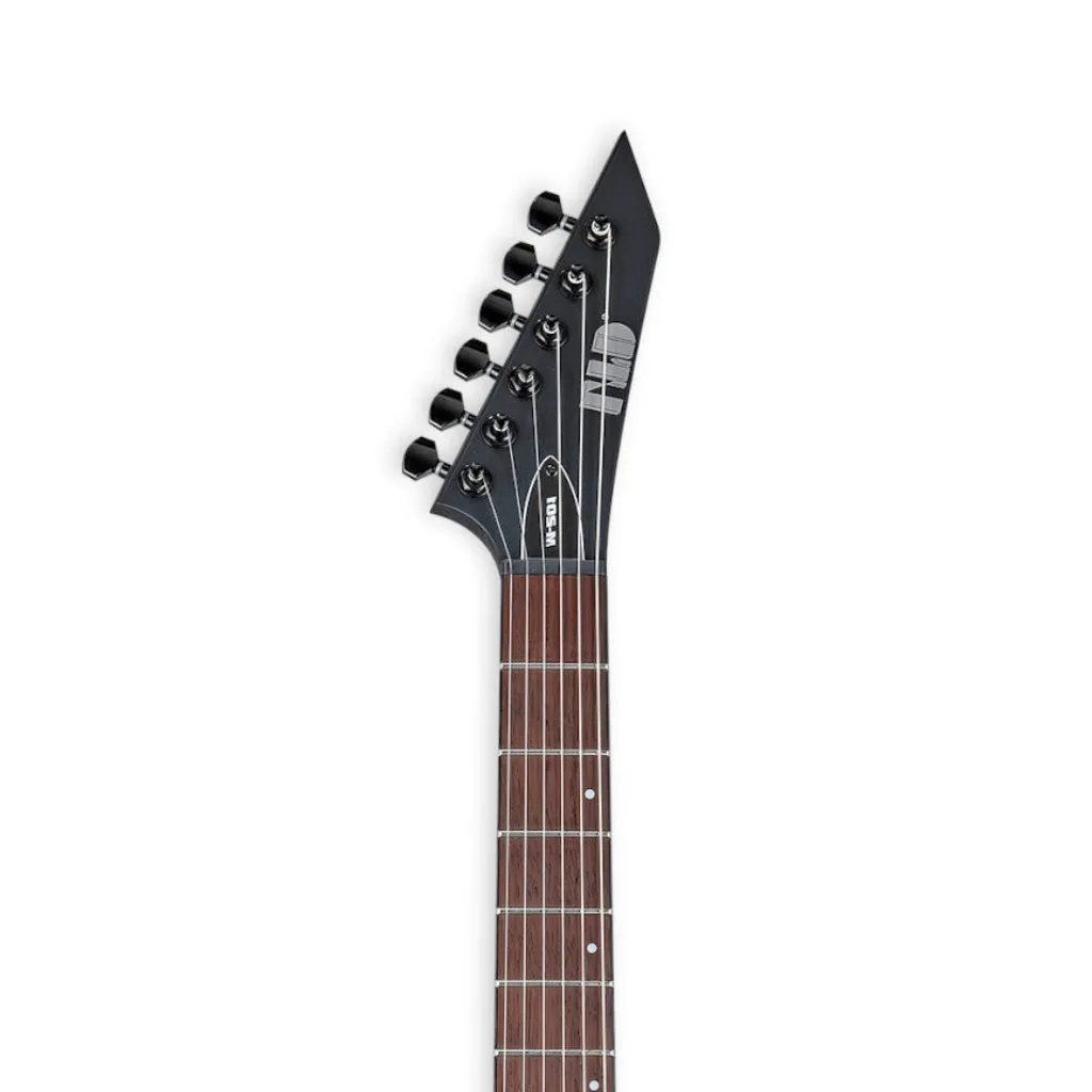 ESP LTD M-201 HT Left-Handed Electric Guitar - Black Satin