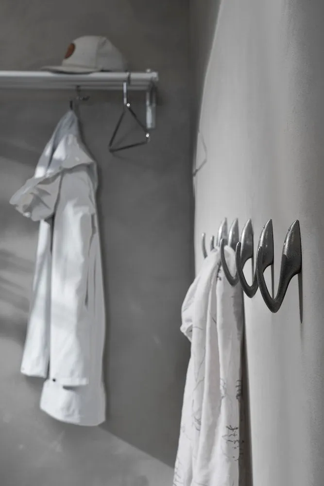 Essem Design Nostalgi Hat Shelf/Shoe Rack, Aluminium