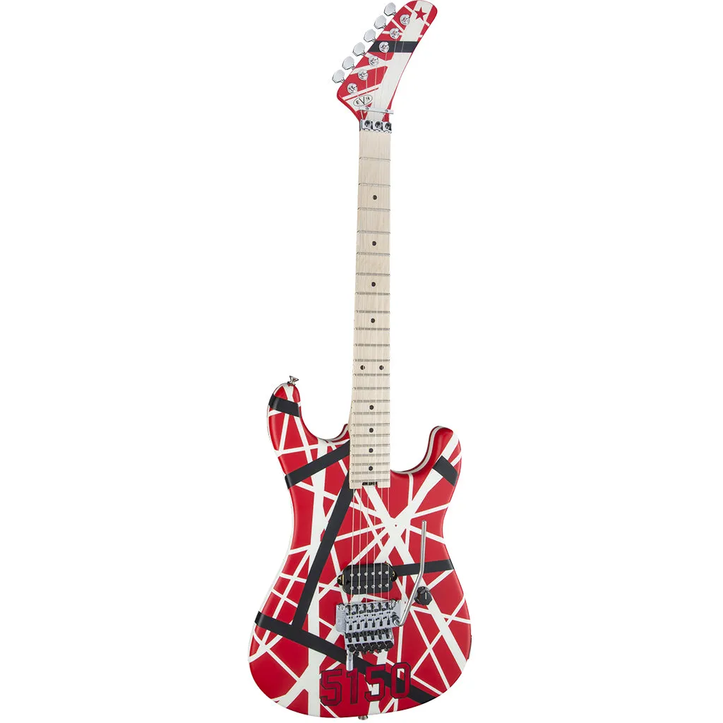 EVH Striped Series 5150 - Red, Black, White