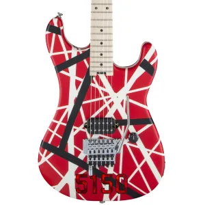 EVH Striped Series 5150 - Red, Black, White
