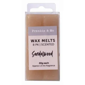 F&M Wax Melts Sandalwood, 8pk