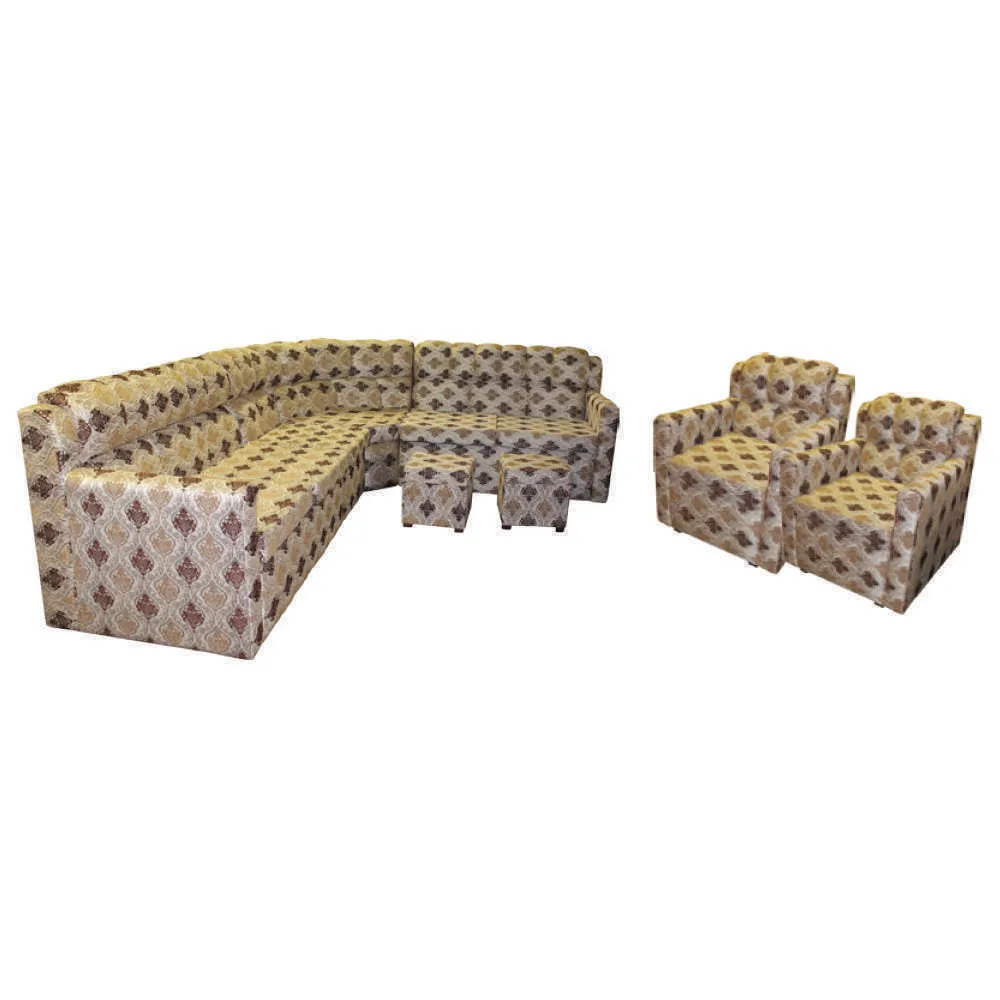 Fauna Kula Fabric Corner Lounge 8pc