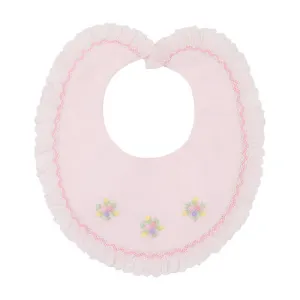 Feltman Brothers Pink Secret Garden Bib