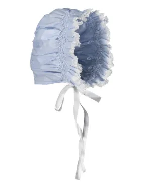 Feltman Brothers Smocked Lace Bonnet