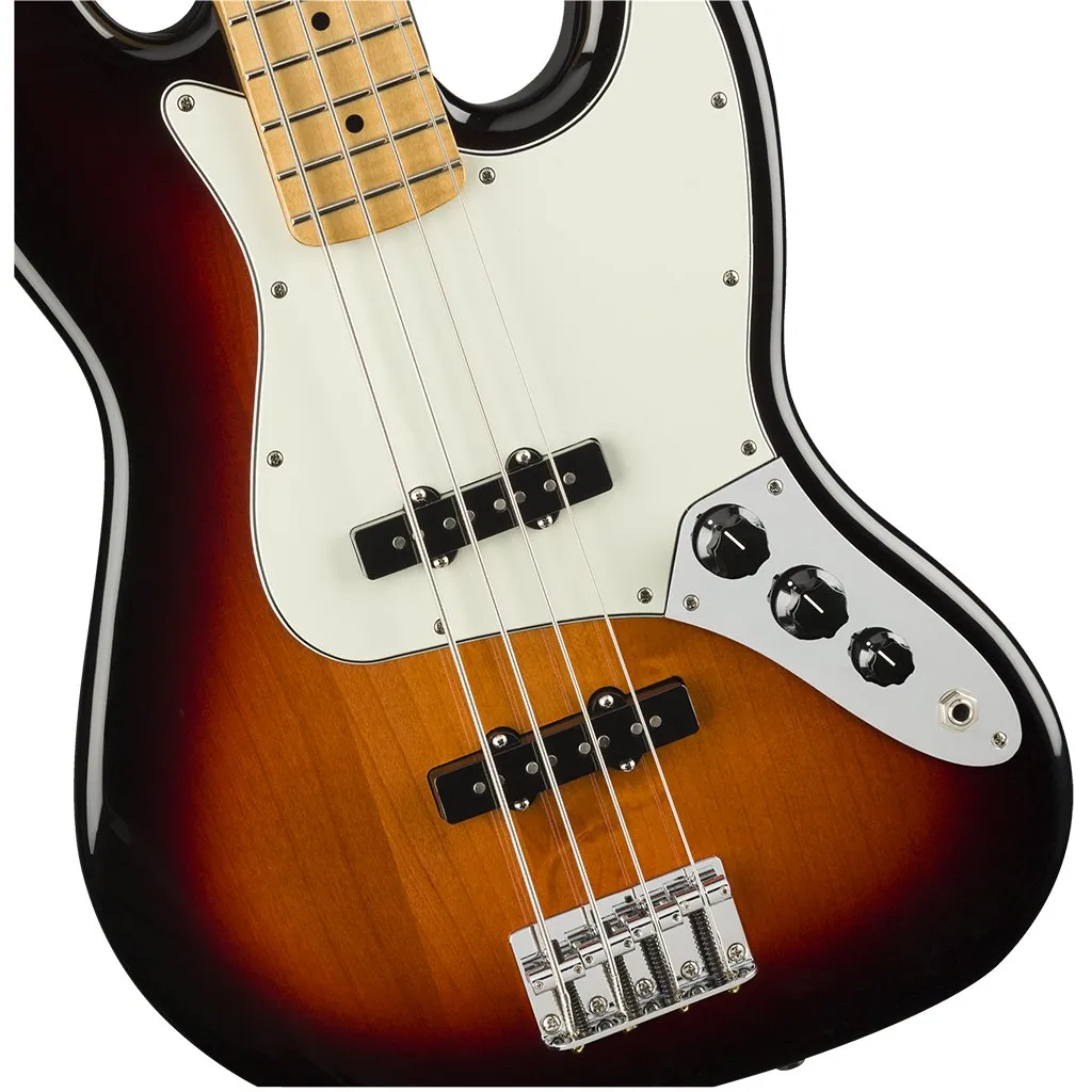 Fender Player Jazz Bass - 3 Tone Sunburst - Maple Neck