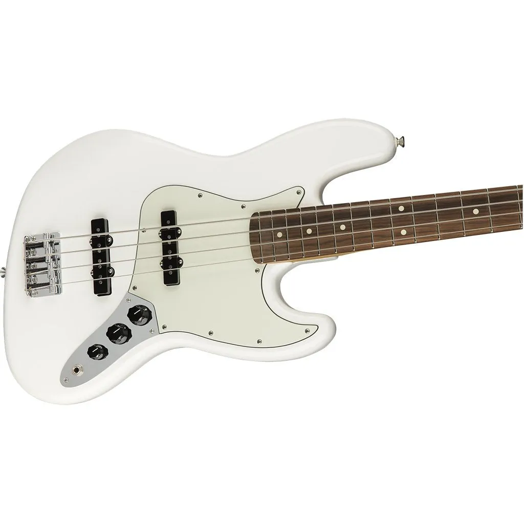 Fender Player Jazz Bass - Polar White - Pau Ferro Fretboard