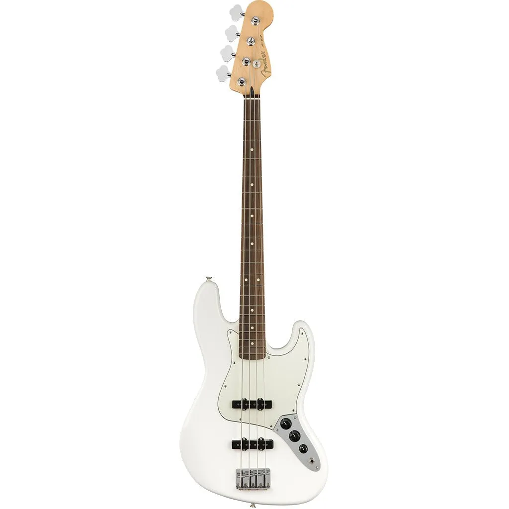 Fender Player Jazz Bass - Polar White - Pau Ferro Fretboard