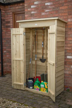Forest Garden Pressure Treated Pent Tall Garden Store