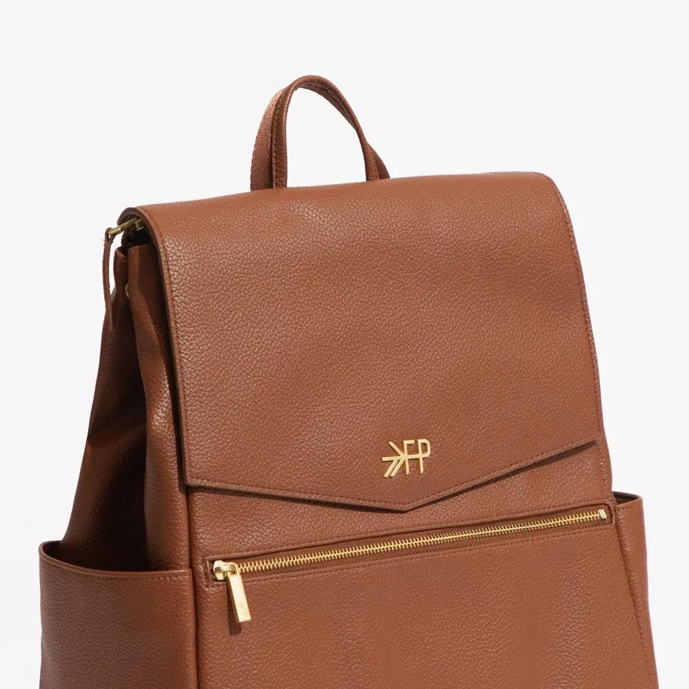 Freshly Picked Classic Diaper Bag | Cognac