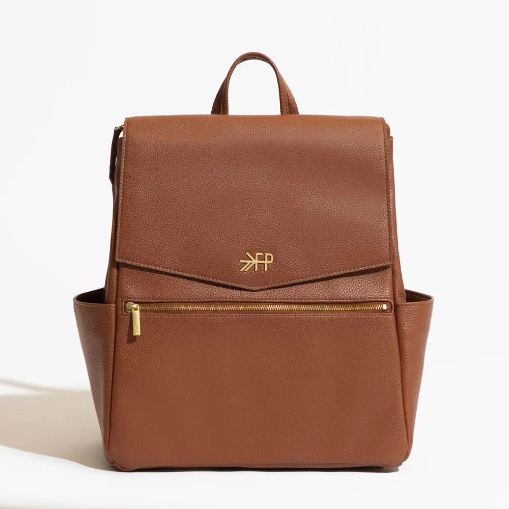 Freshly Picked Classic Diaper Bag | Cognac