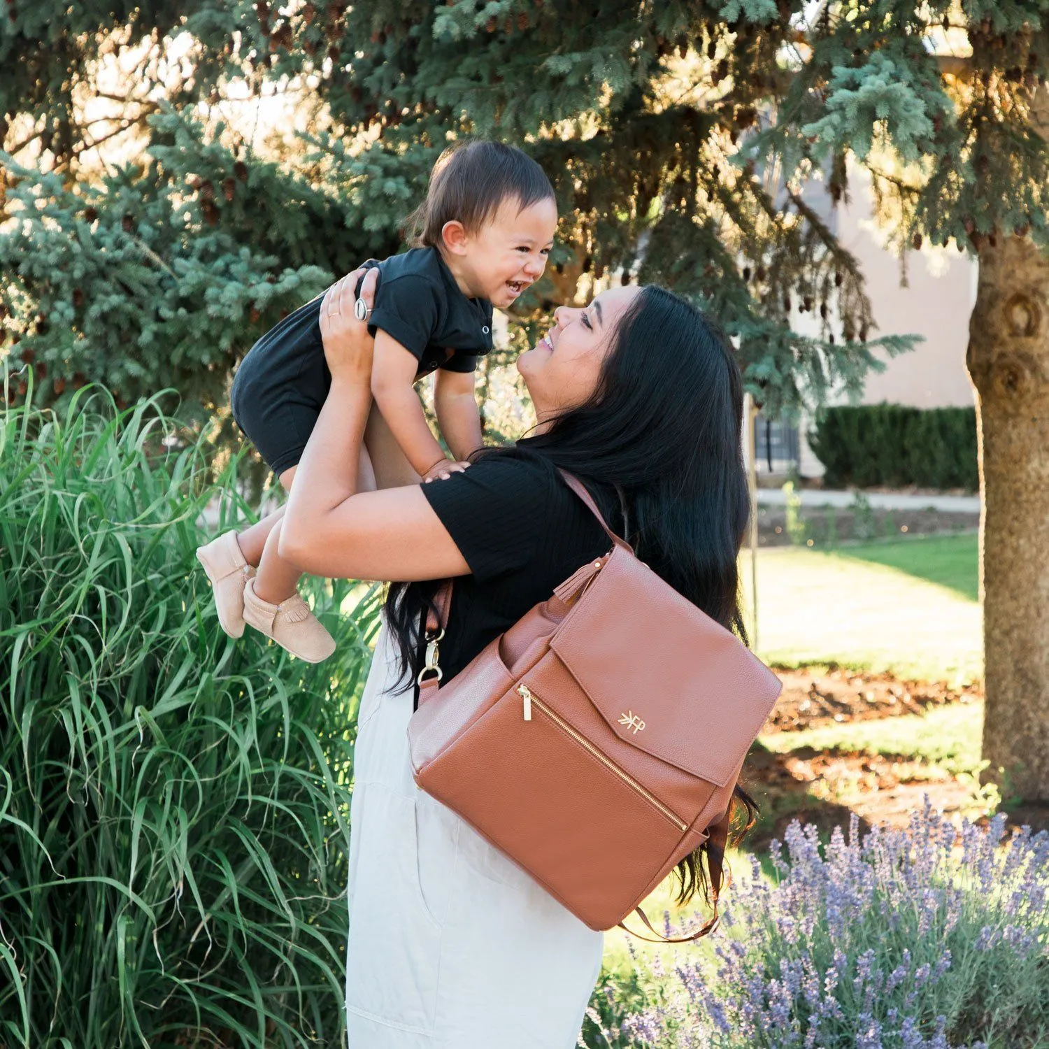 Freshly Picked Classic Diaper Bag | Cognac