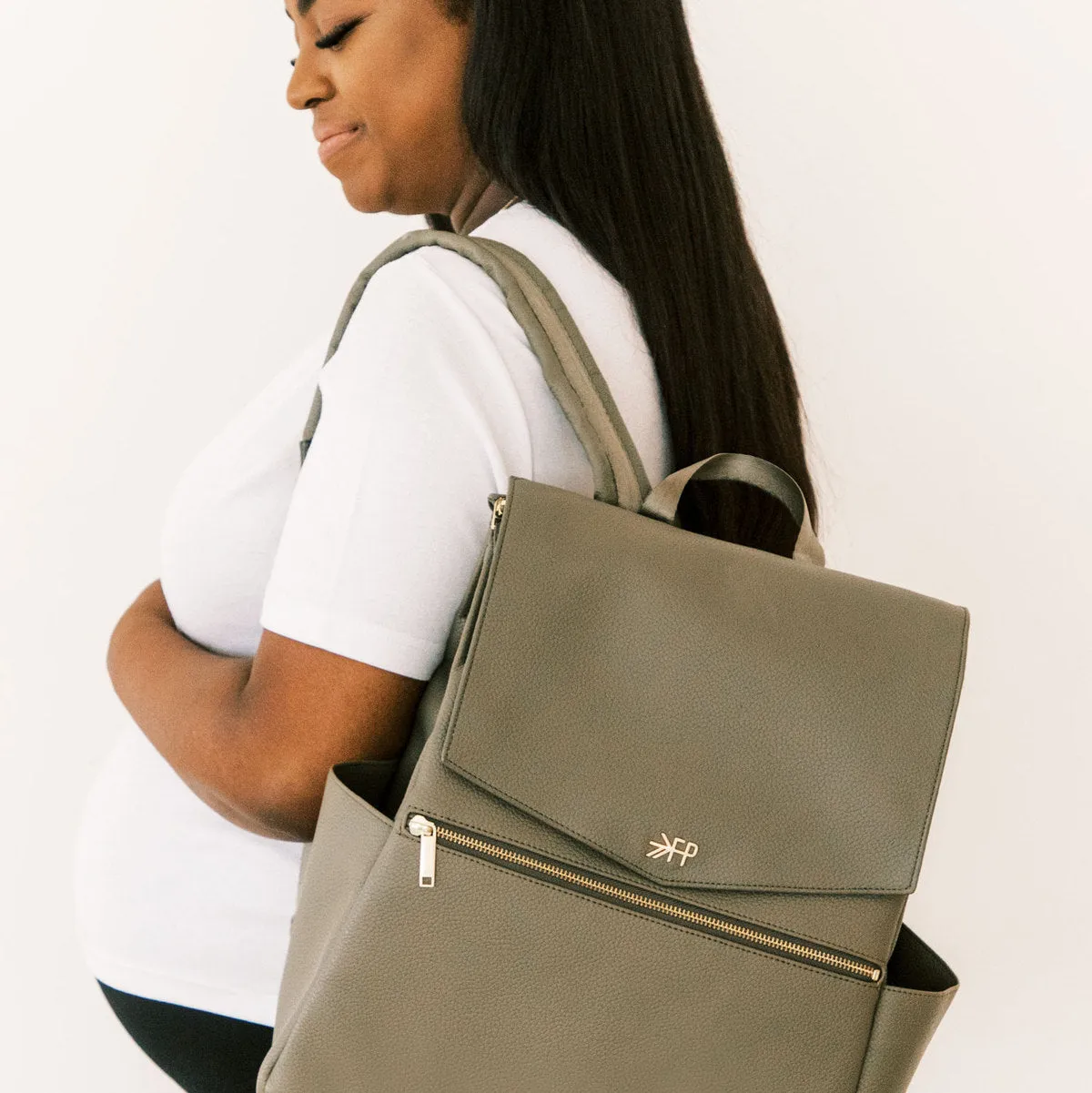 Freshly Picked Classic Diaper Bag | Sage