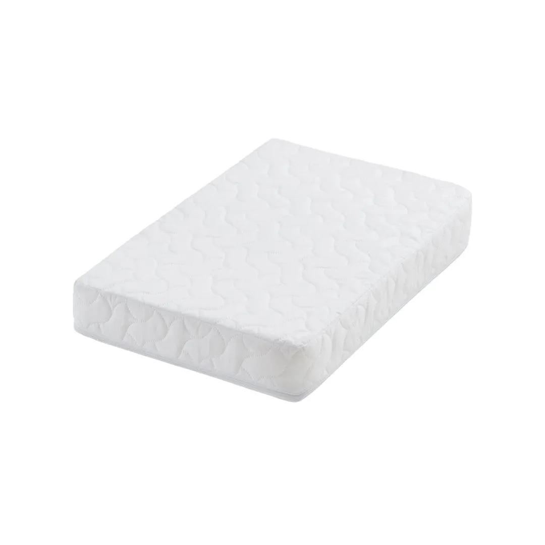 Gaia Baby Hera Junior Bed Extension With Mattress Extension - Scandi White