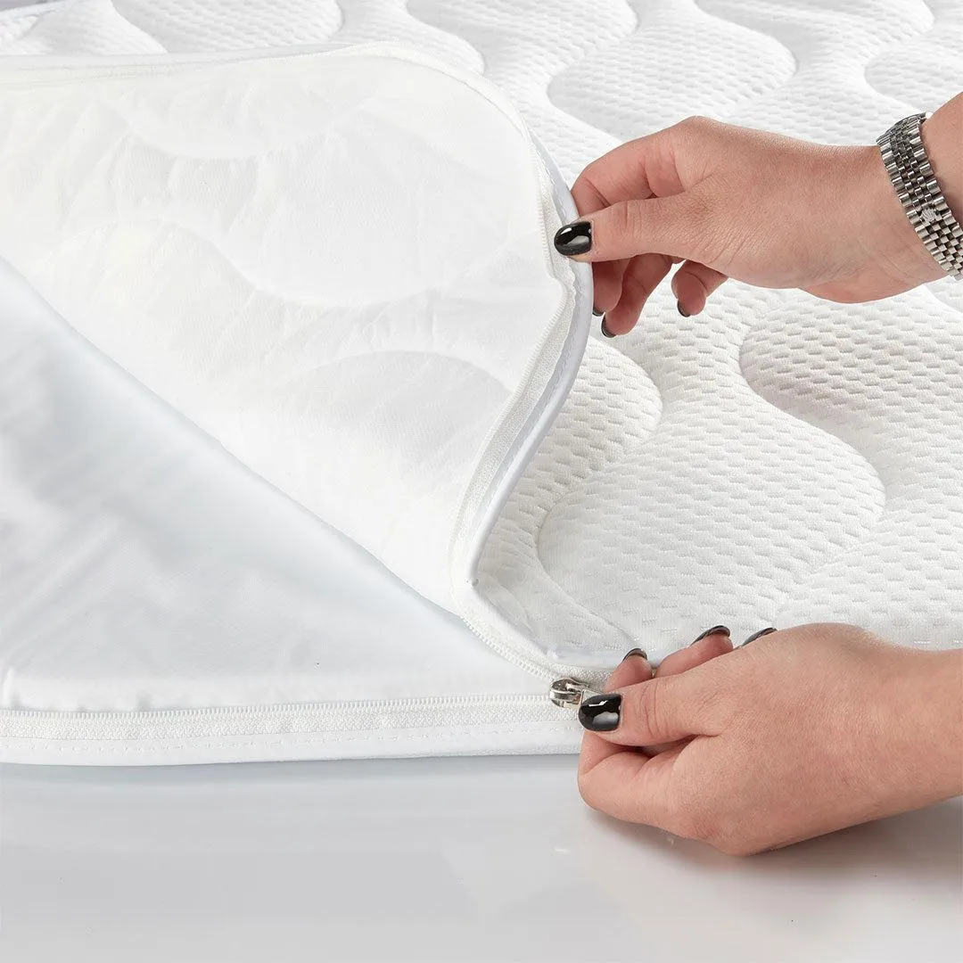 Gaia Baby Serena Bedside Crib Mattress - White