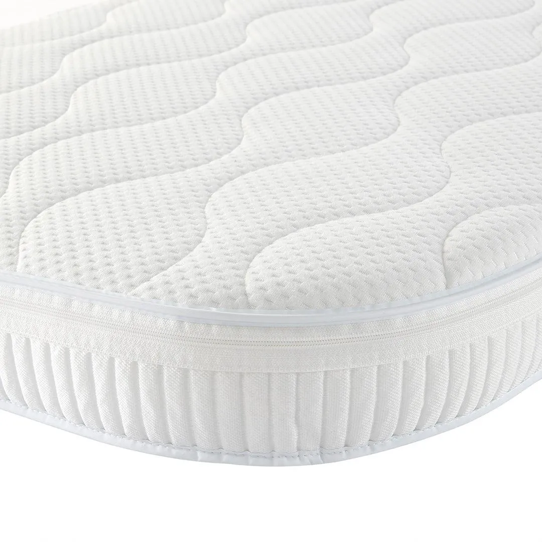 Gaia Baby Serena Cot Bed Mattress - White