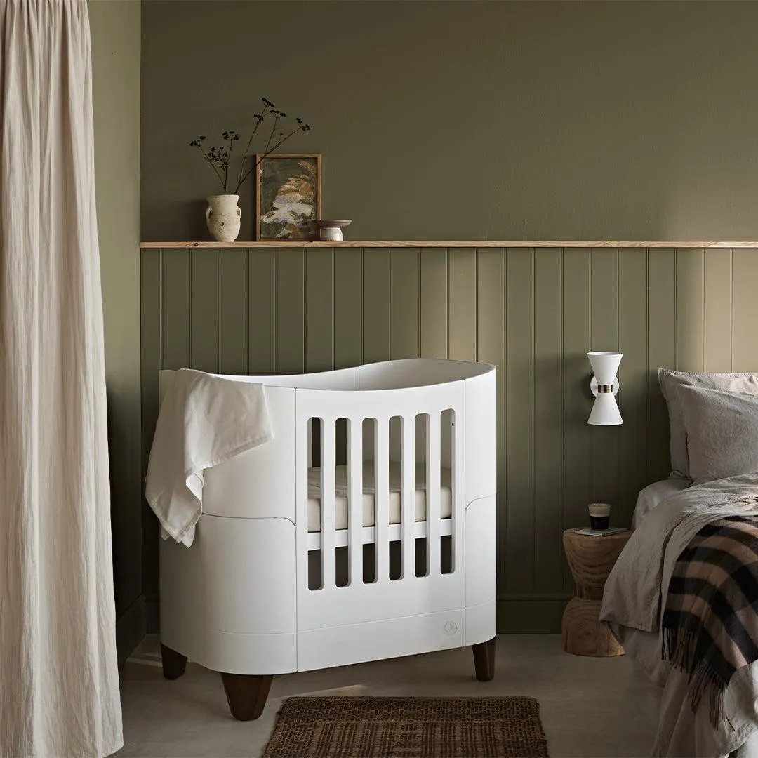 Gaia Baby Serena Mini Cot Bed - White