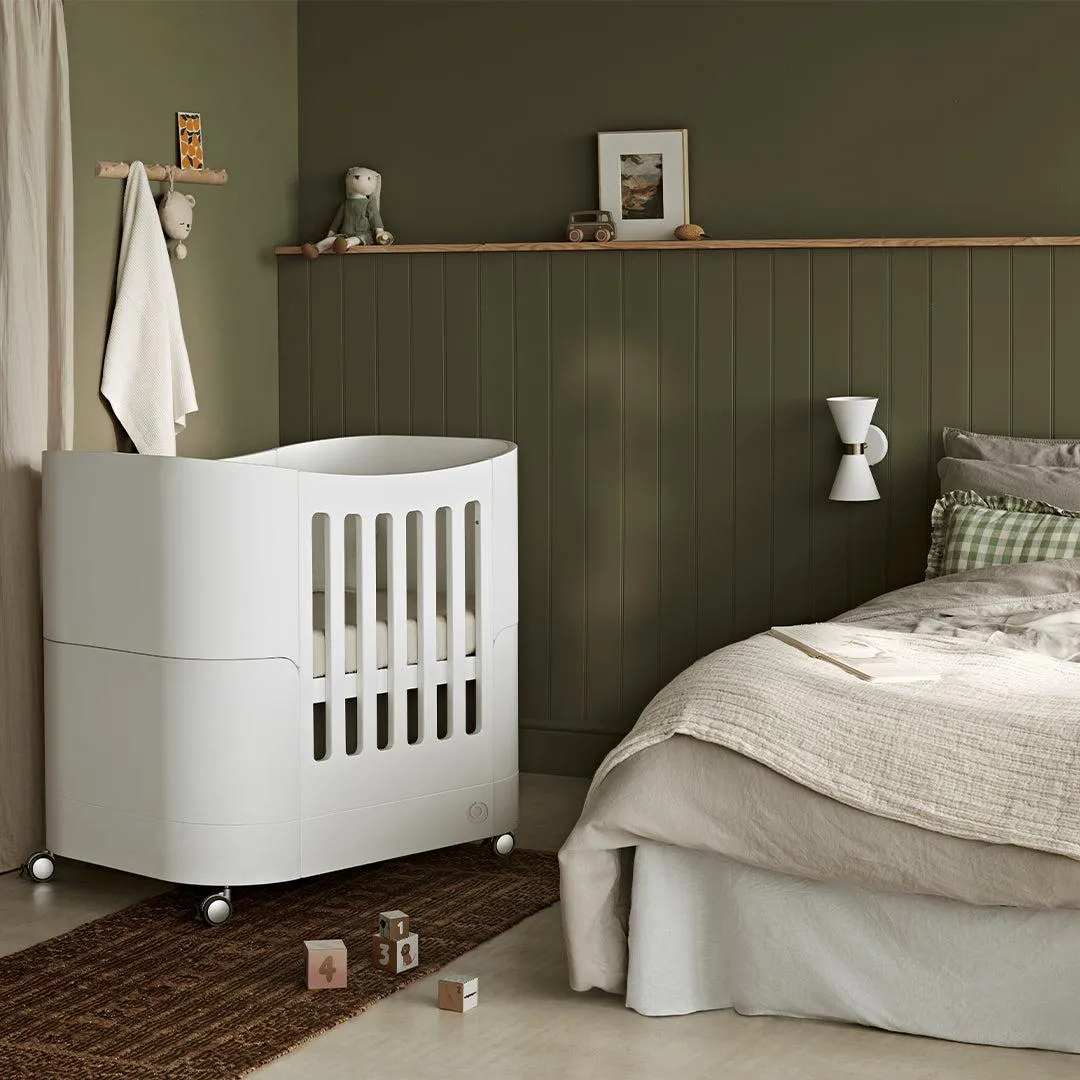 Gaia Baby Serena Mini Cot Bed - White