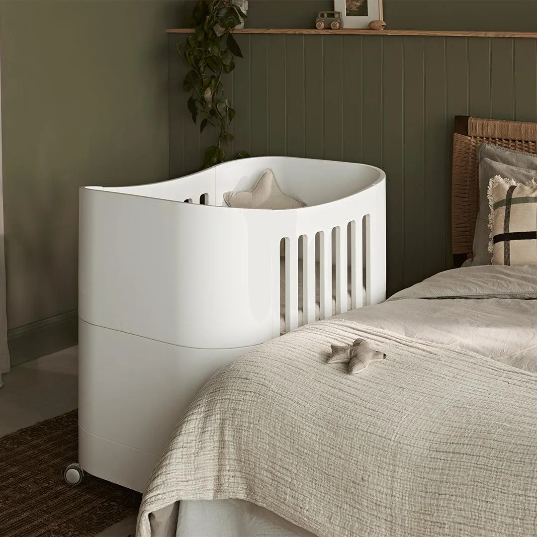 Gaia Baby Serena Mini Cot Bed - White