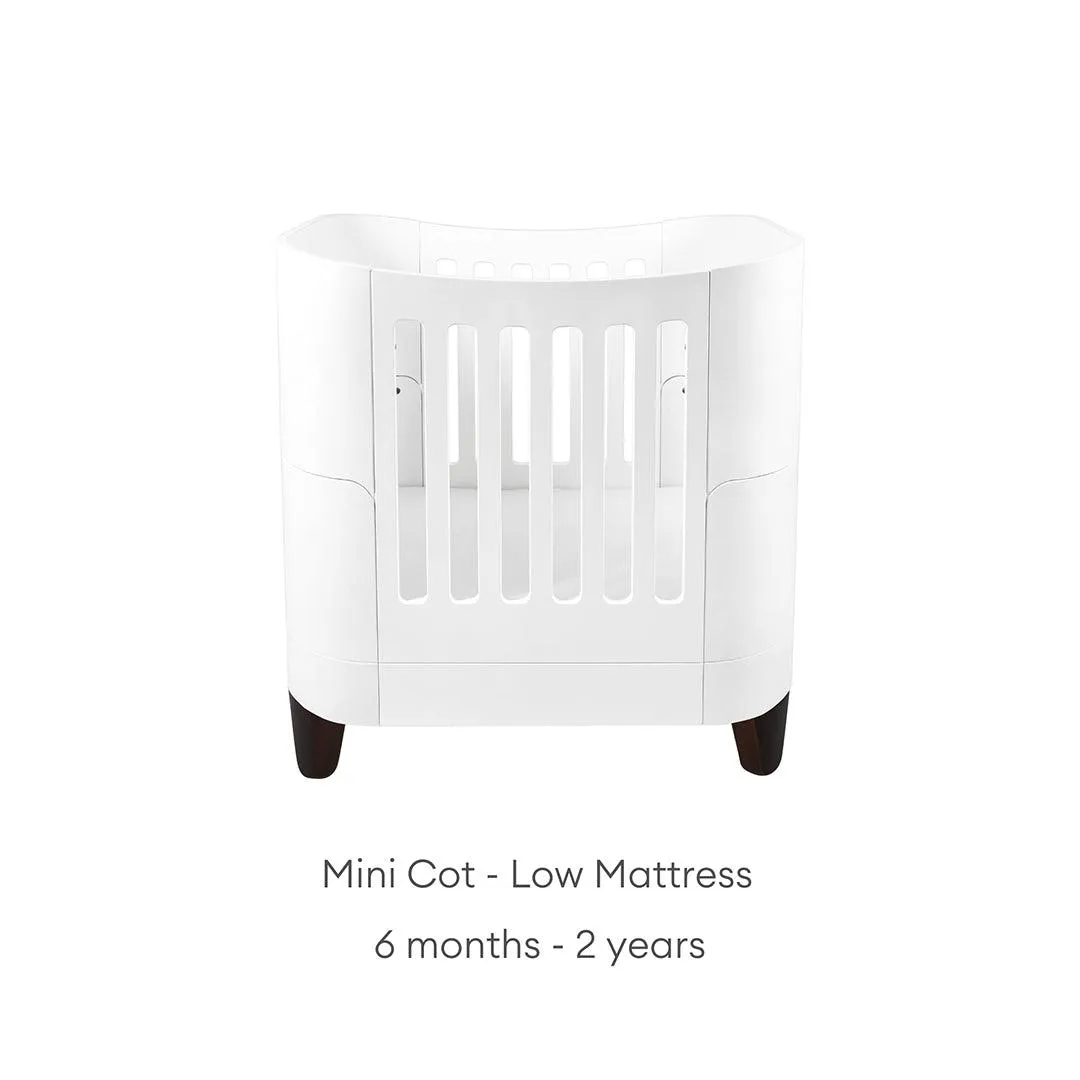Gaia Baby Serena Mini Cot Bed - White