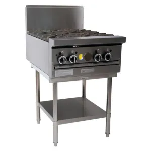 Garland 4 Open Top Burners modular top GF24-4T NG