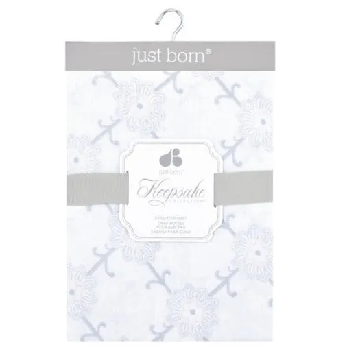 Gerber Keepsake Floral Grid Sheet