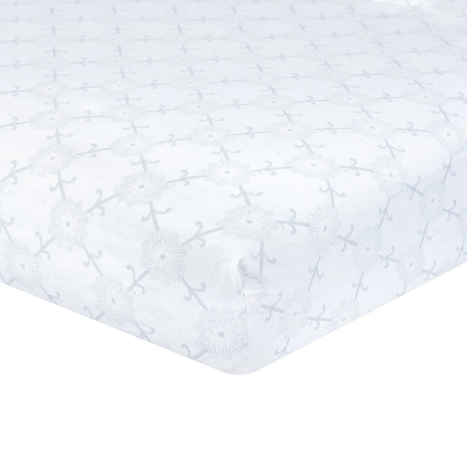 Gerber Keepsake Floral Grid Sheet