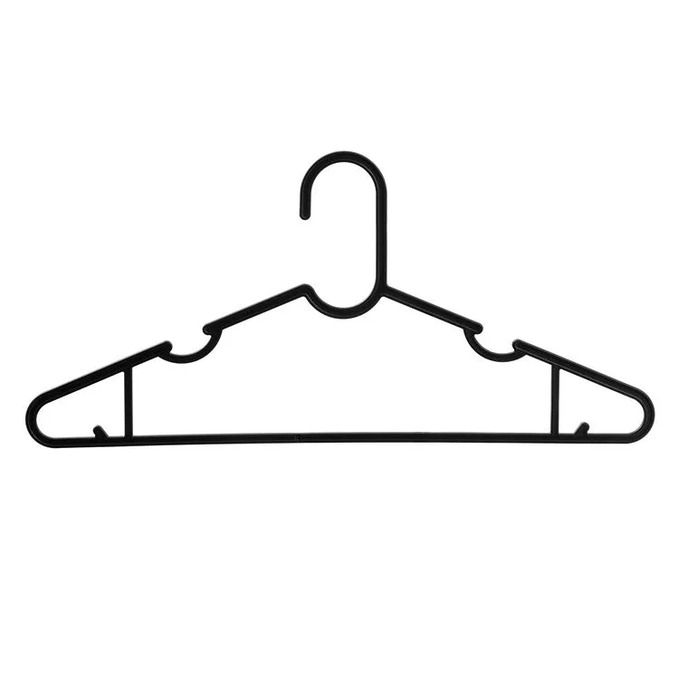 Hang It Plastic Hangers, 10pk, Asstd