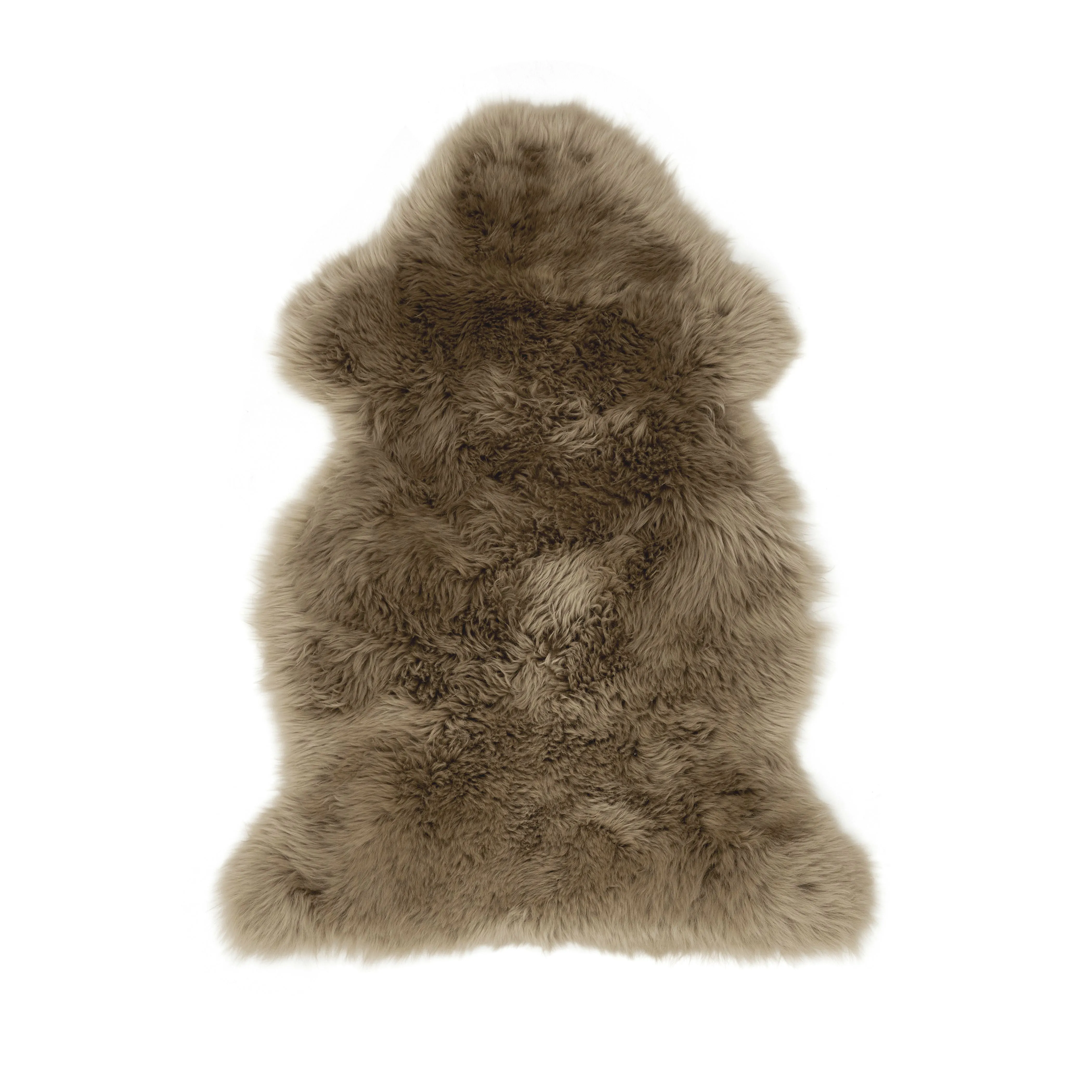 Hübsch Prim Sheepskin Rug, Shorthaired Brown