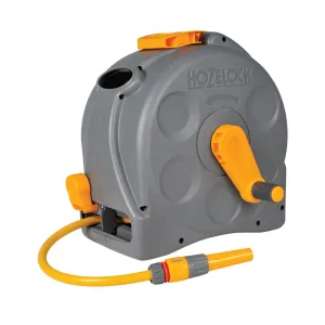 Hozelock 2-in-1 Compact Reel & 25m Hose 2415
