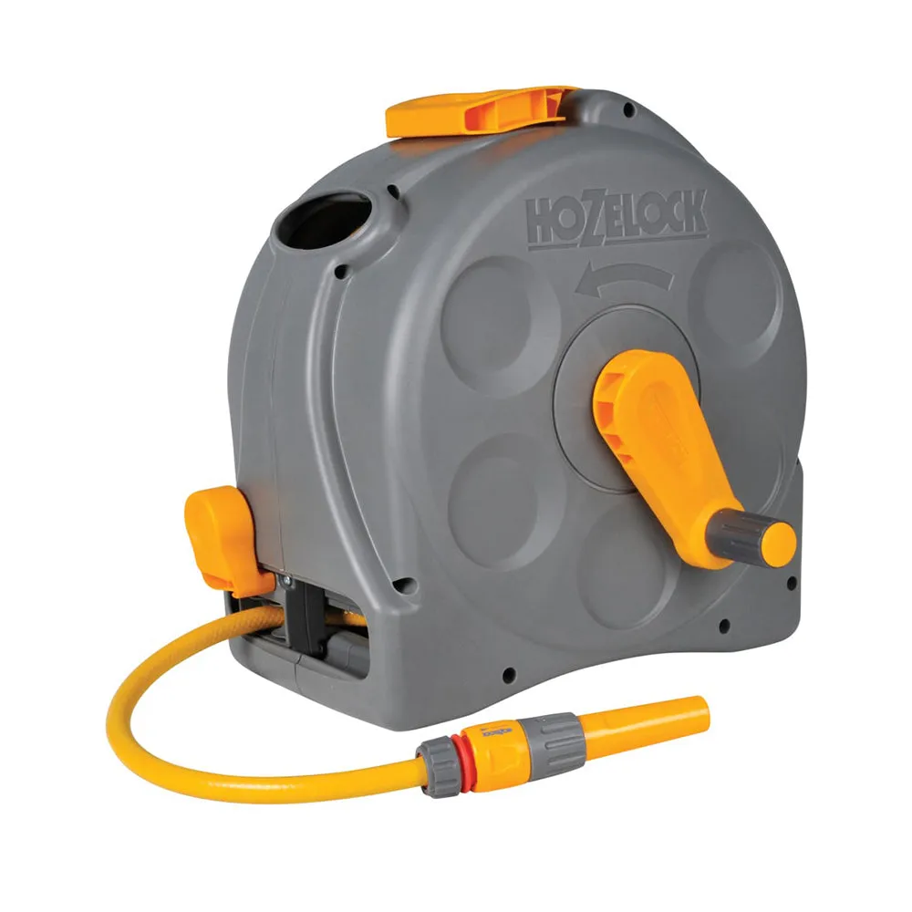 Hozelock 2-in-1 Compact Reel & 25m Hose 2415
