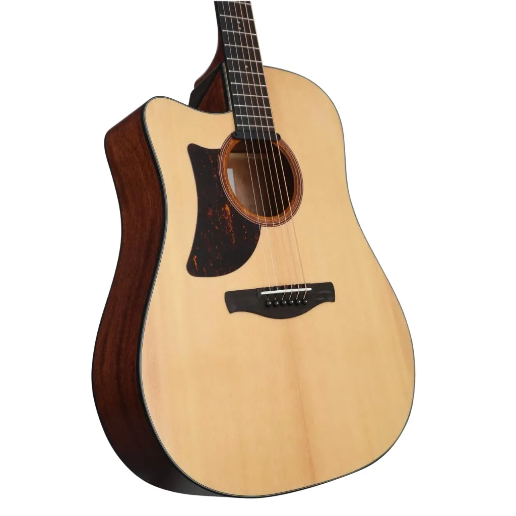 Ibanez AAD170LCE Advanced Left-Handed Acoustic/Electric Guitar - Natural Low Gloss