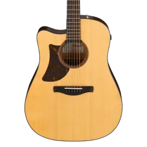Ibanez AAD170LCE Advanced Left-Handed Acoustic/Electric Guitar - Natural Low Gloss