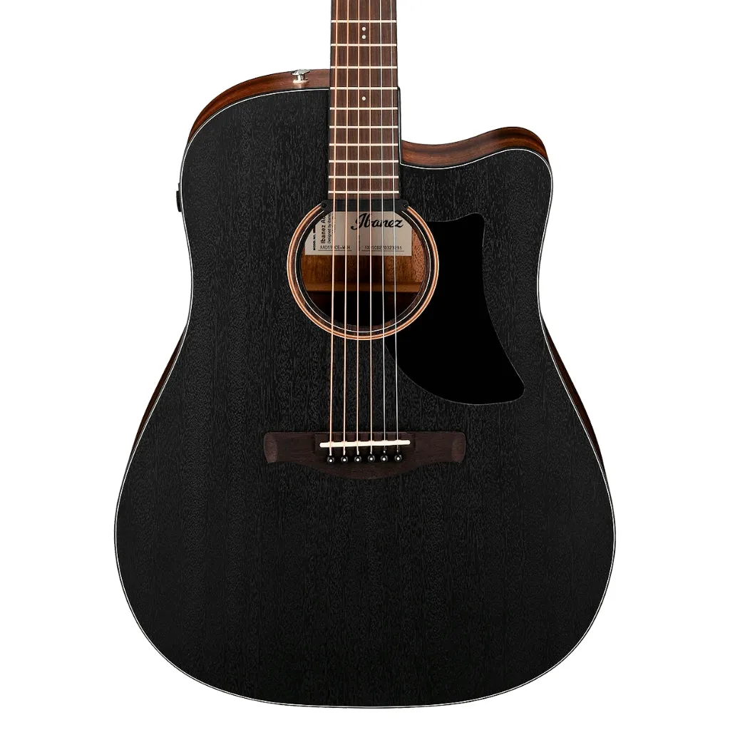Ibanez AAD190CE Advanced Acoustic/Electric Guitar - Weathered Black