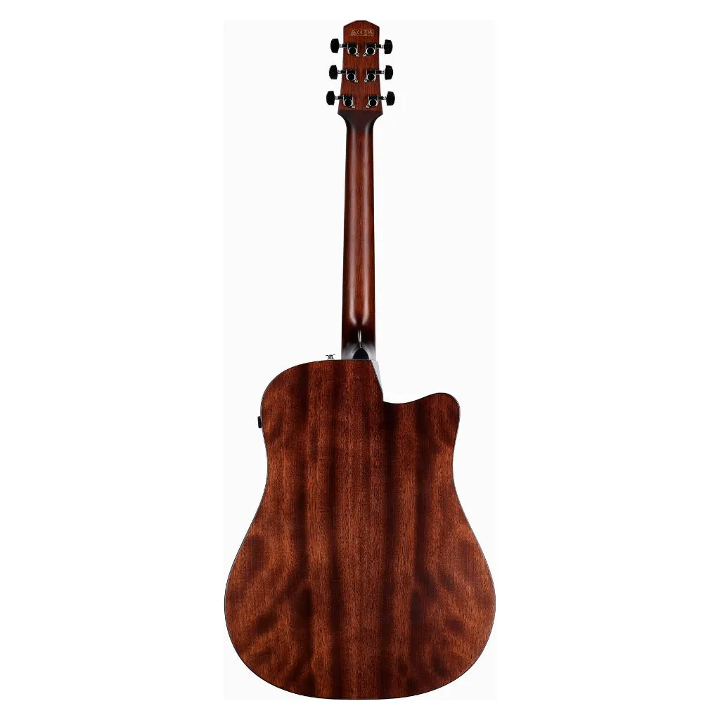 Ibanez AAD190CE Advanced Acoustic/Electric Guitar - Weathered Black