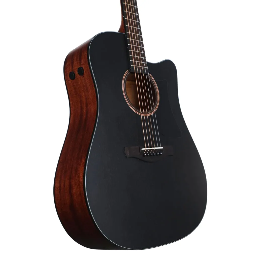Ibanez AAD190CE Advanced Acoustic/Electric Guitar - Weathered Black