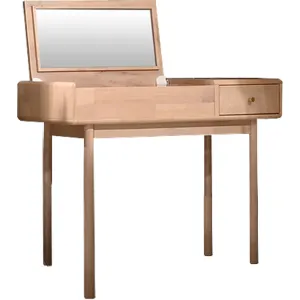 Inception Dressing Table L1000 x W450 x H770mm Milk Oak