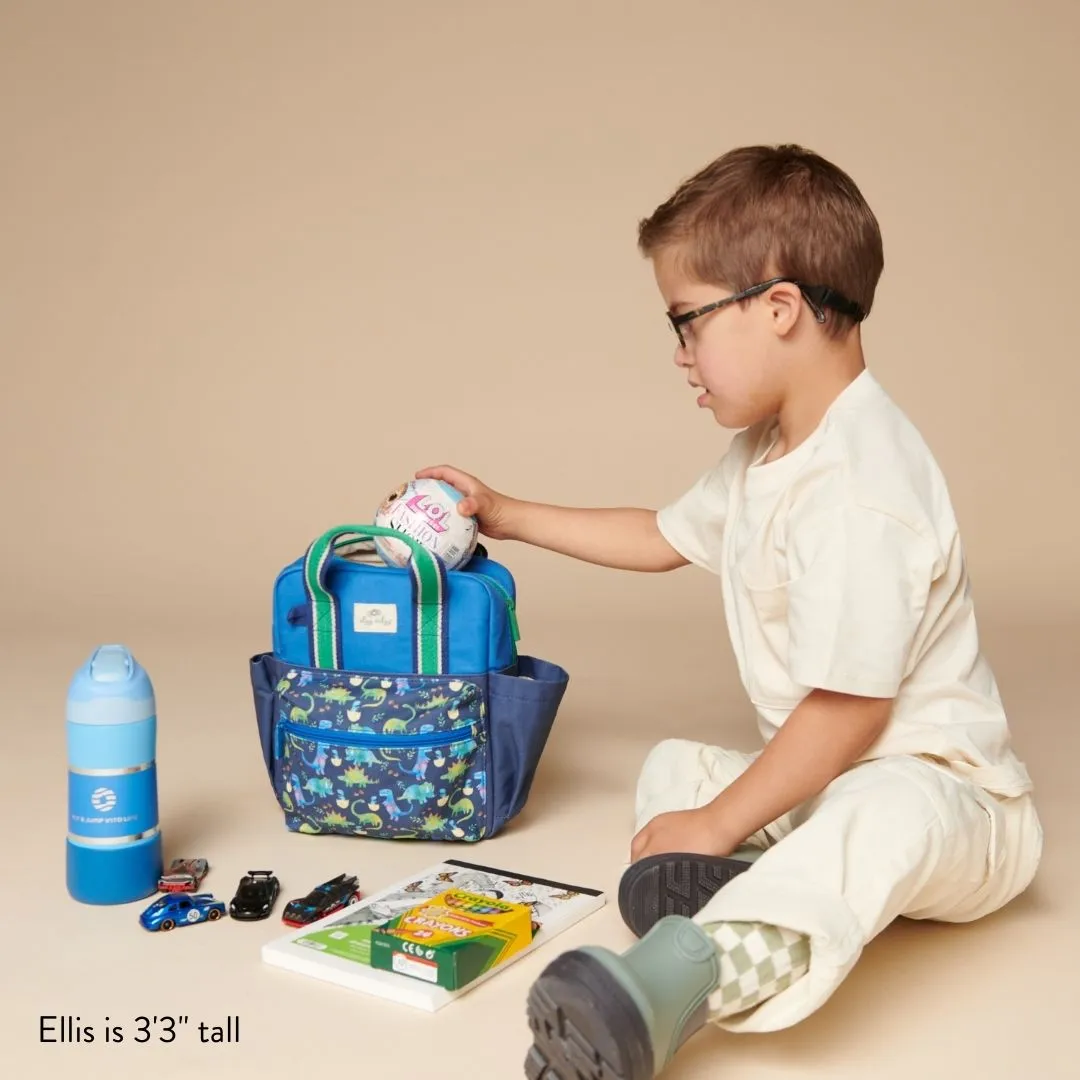 Itzy Bitzy Toddler Backpack | Raining Dinos