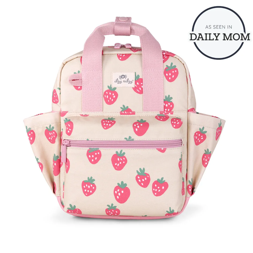 Itzy Bitzy Toddler Backpack | Strawberries & Cream