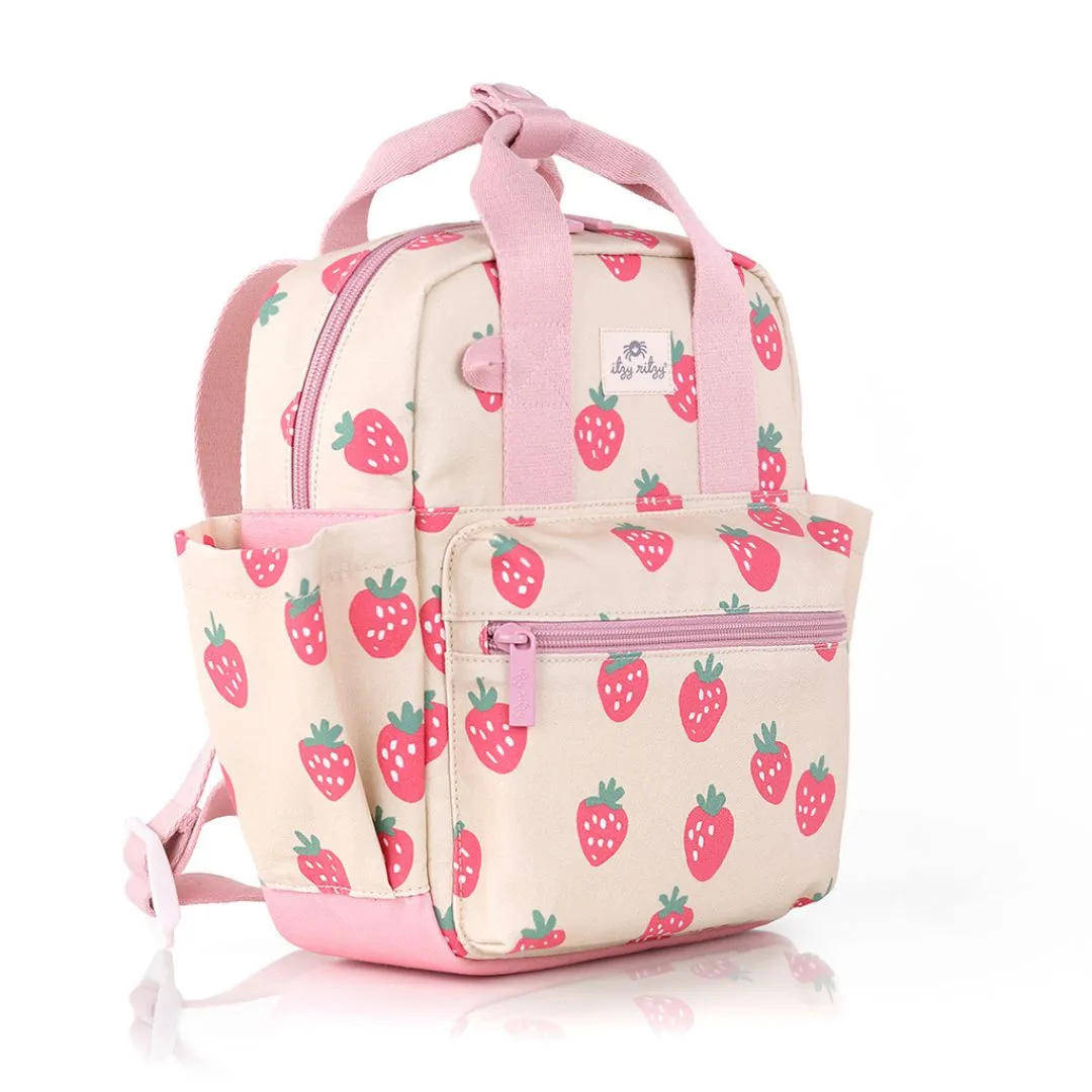 Itzy Bitzy Toddler Backpack | Strawberries & Cream
