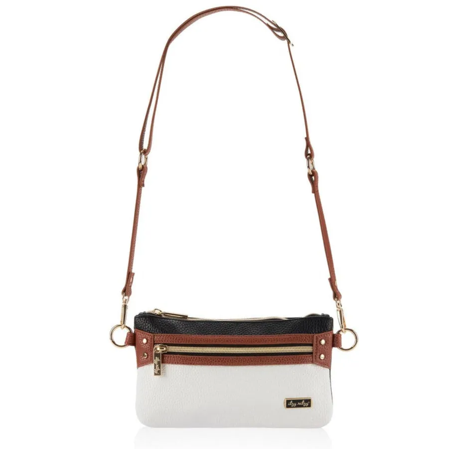 Itzy Ritzy Boss Pouch Wallet | Coffee & Cream