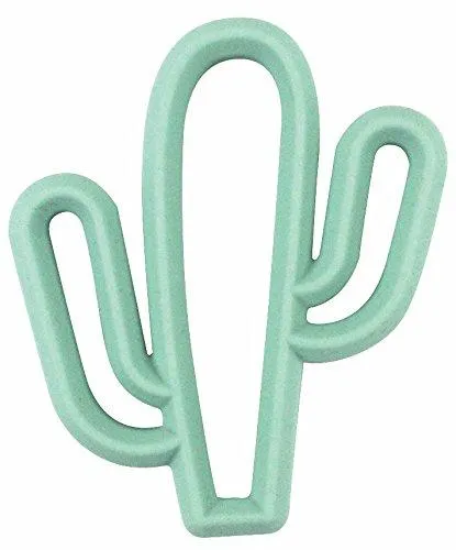 Itzy Ritzy Chew Crew Silicone Teether Cactus