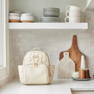 Itzy Ritzy Milk & Honey Mini Plus Diaper Bag Backpack