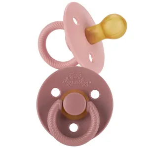 Itzy Ritzy Paci Set Blossom   Rosewood 6-18M