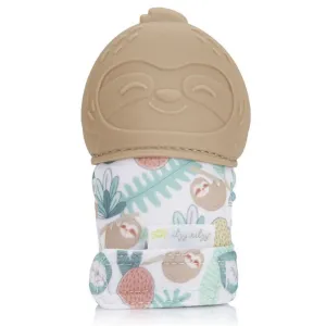 Itzy Ritzy Silicone Teething Mitt | Sloth