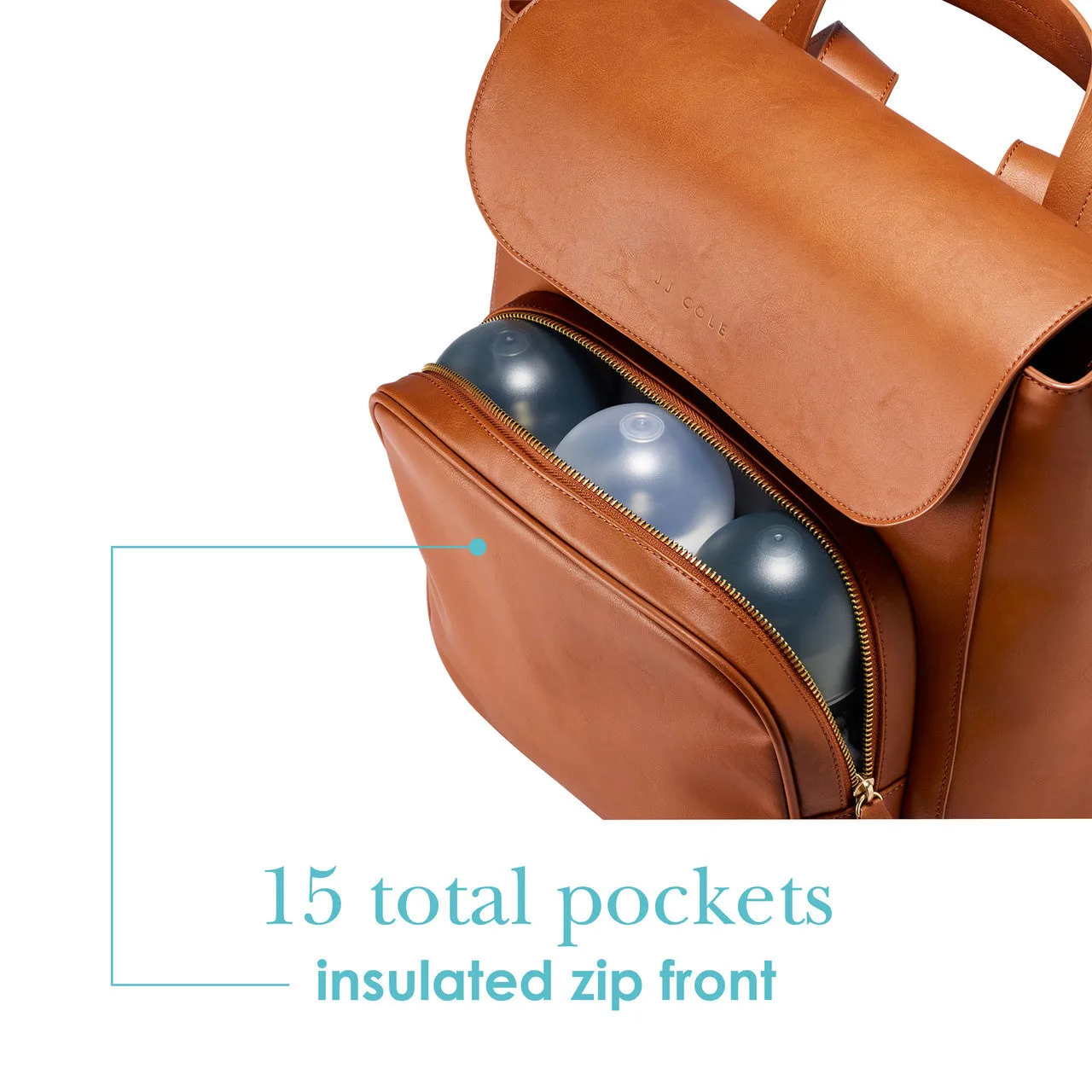 JJ Cole Brookmont Backpack | Cognac