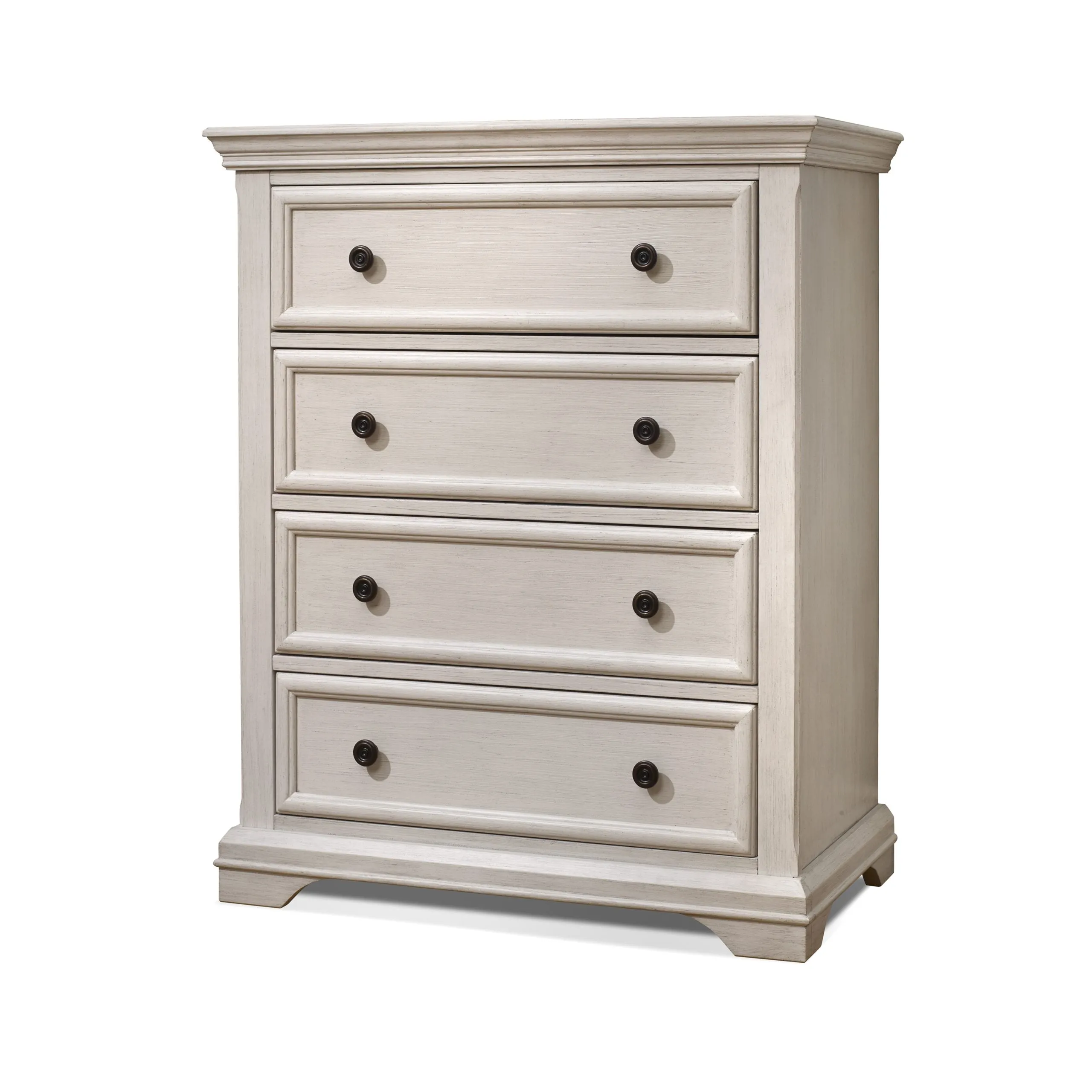 Kerry 4 Dr. Chest - Brushed Ivory ( Portofino)