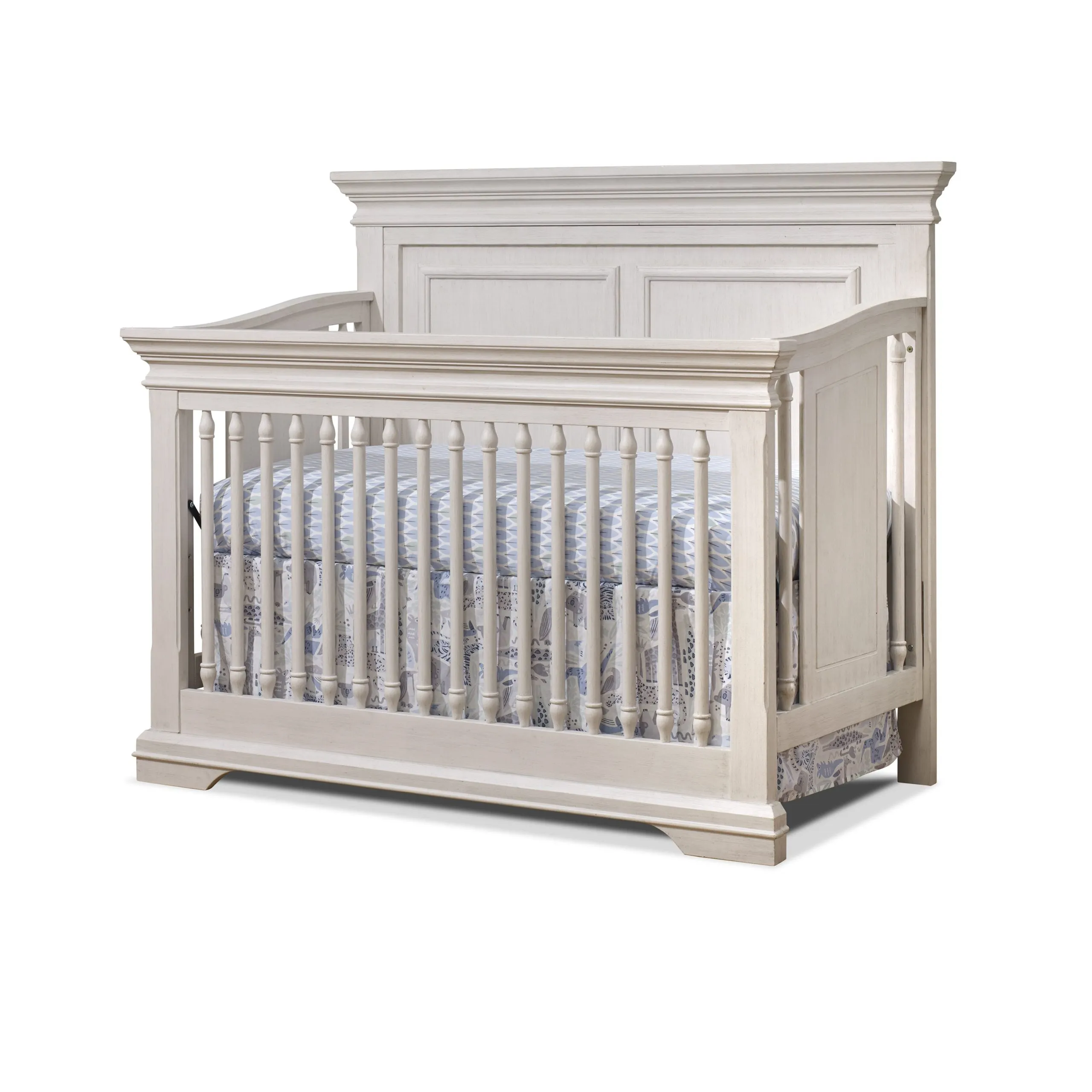 Kerry Flat Convertible Crib - Brushed Ivory (Portofino)