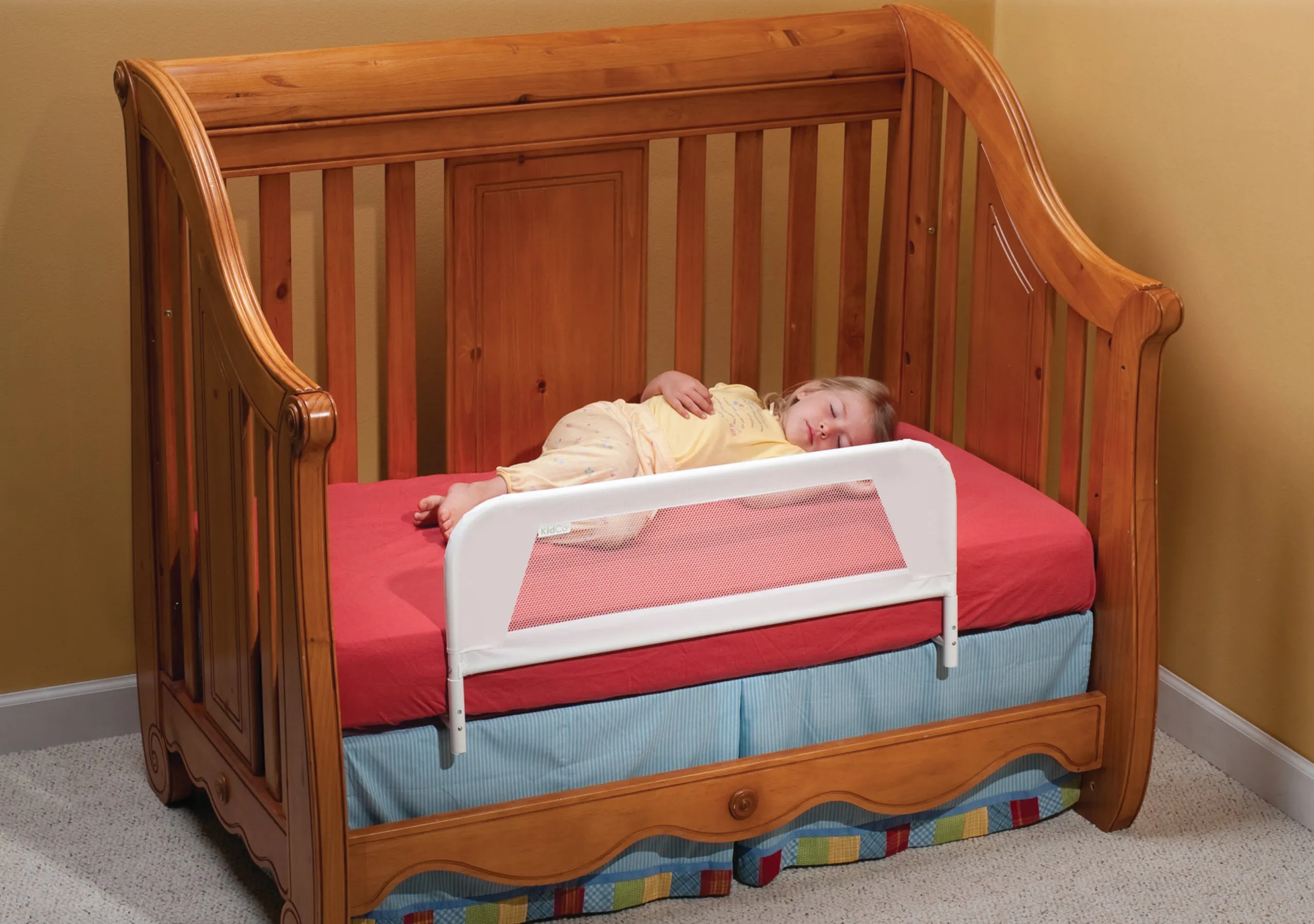 KidCo Convertible Crib Rail/White Mesh