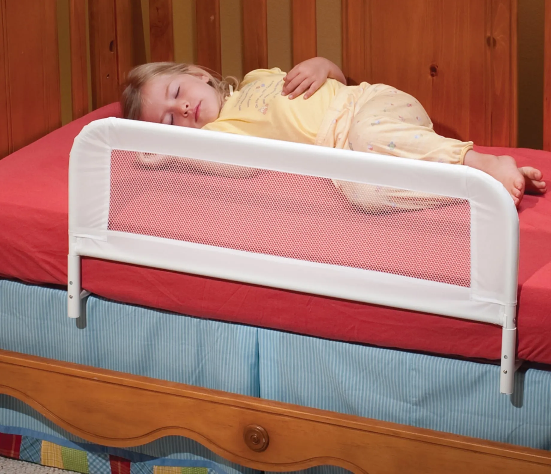 KidCo Convertible Crib Rail/White Mesh